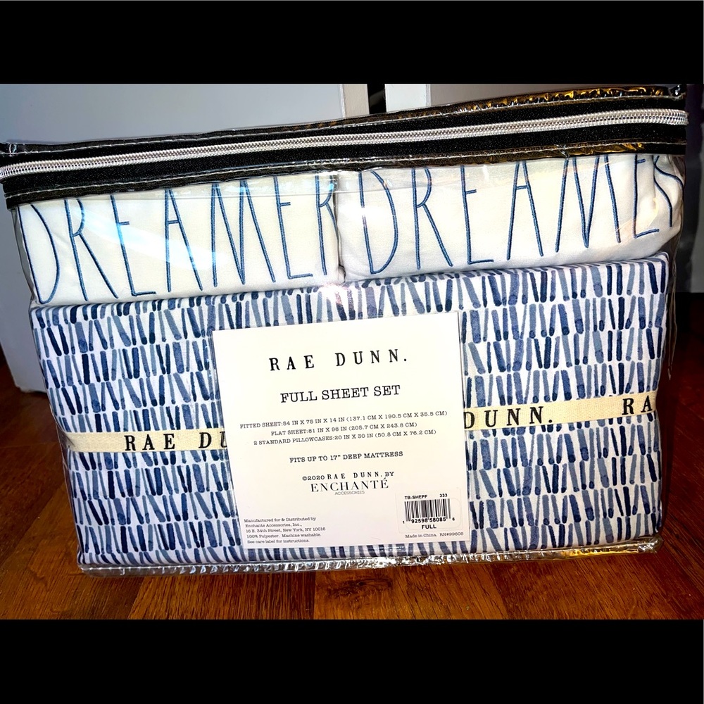 Rae Dunn Full Sheet Set